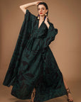 Vestido Kimono Viscose Estampado