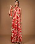 Macacão Trapézio Viscose Estampado