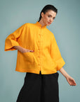 Cropped India Linho Liso