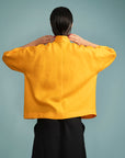 Cropped India Linho Liso