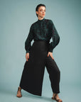 Calça Dobradiça Linho Liso