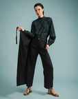 Calça Dobradiça Linho Liso