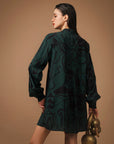 Vestido Bússola Viscose Estampado