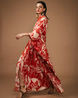 Vestido Kimono Viscose Estampado