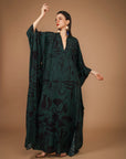 Vestido Kimono Viscose Estampado