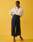 Calça Bata Lyocell Liso