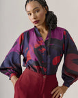Camisa Pirata Viscose Estampada