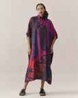 Vestido Marina Longo Viscose Estampado