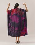 Vestido Marina Longo Viscose Estampado