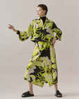 Cropped A Linho Estampado