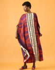 Caftan Bola Longo Viscose Estampado
