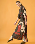 Vestido Asa Viscose Estampado