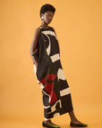 Vestido Tuba Viscose Estampado