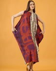Vestido Tuba Viscose Estampado