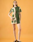 Vestido Mônica Linho Estampado