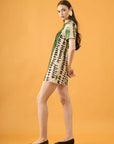 Vestido Mônica Linho Estampado
