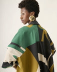 Cropped Quadrado Algodão Estampado