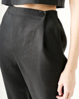 Calça Caseado Linho Liso