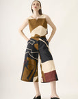 Pantalona Elástico Linho Estampado