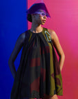 Macaquinho Prega Viscose Estampado