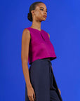 Cropped Drink Linho Liso
