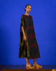 Caftan Bola Longo Viscose Estampado