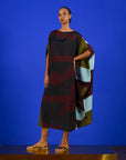 Caftan Bola Longo Viscose Estampado