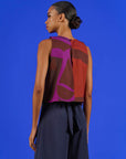 Regata Prega Algodão Estampado