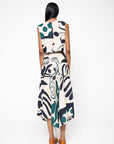 Cropped Drink Linho Estampado