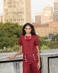 Cropped Mônica Linho Liso