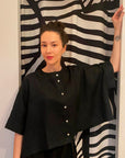 Cropped Tunísia Linho Liso