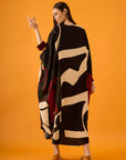 Caftan Bola Longo Viscose Estampado