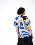 Camisa Clássica II Seda Estampado