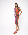 Vestido Martini Viscose Estampado