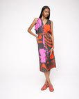 Vestido Martini Viscose Estampado