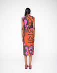 Vestido Martini Viscose Estampado