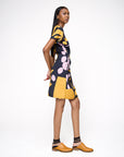 Vestido Ponei Curto Viscose Estampado