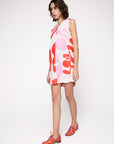 Vestido Drink Linho Estampado