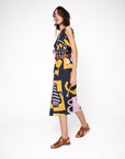 Vestido Martini Viscose Estampado
