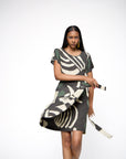 Vestido Ponei Curto Viscose Estampado