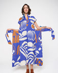 Macacão Bata Viscose Estampado