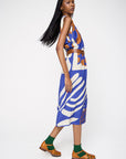 Vestido Martini Viscose Estampado
