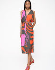 Vestido Martini Viscose Estampado