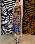 Vestido Midi Malha Estampado