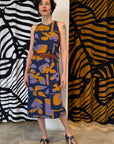 Vestido Midi Malha Estampado