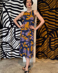 Vestido Midi Malha Estampado