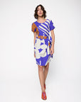 Vestido Ponei Curto Viscose Estampado