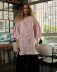 Vestido Seleiro Linho Liso
