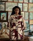 Vestido Seleiro Linho Estampado