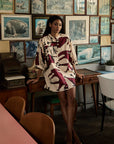Vestido Seleiro Linho Estampado